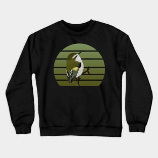 jz.birds Rifleman Bird Animal Art Crewneck Sweatshirt